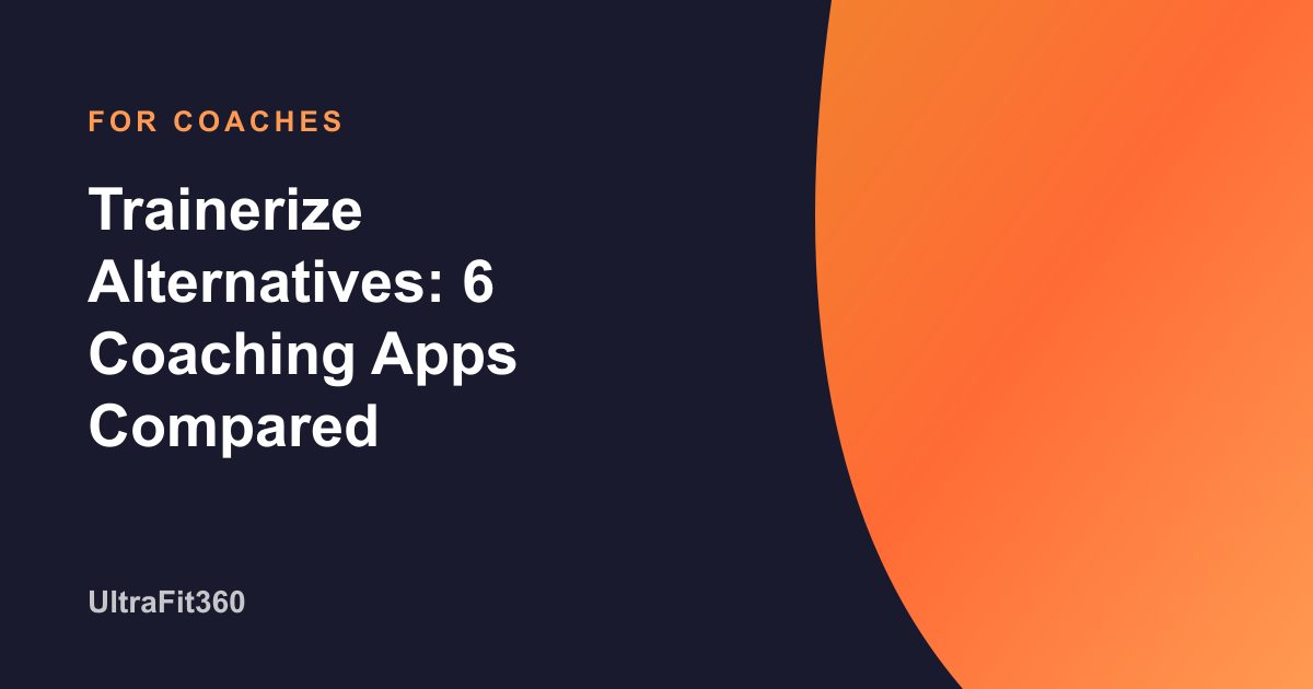 Trainerize Alternatives: 6 Coaching Apps Compared