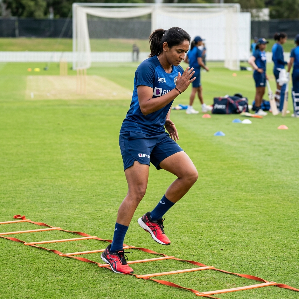 Train Like a Cricketer: Agility and Explosive Power