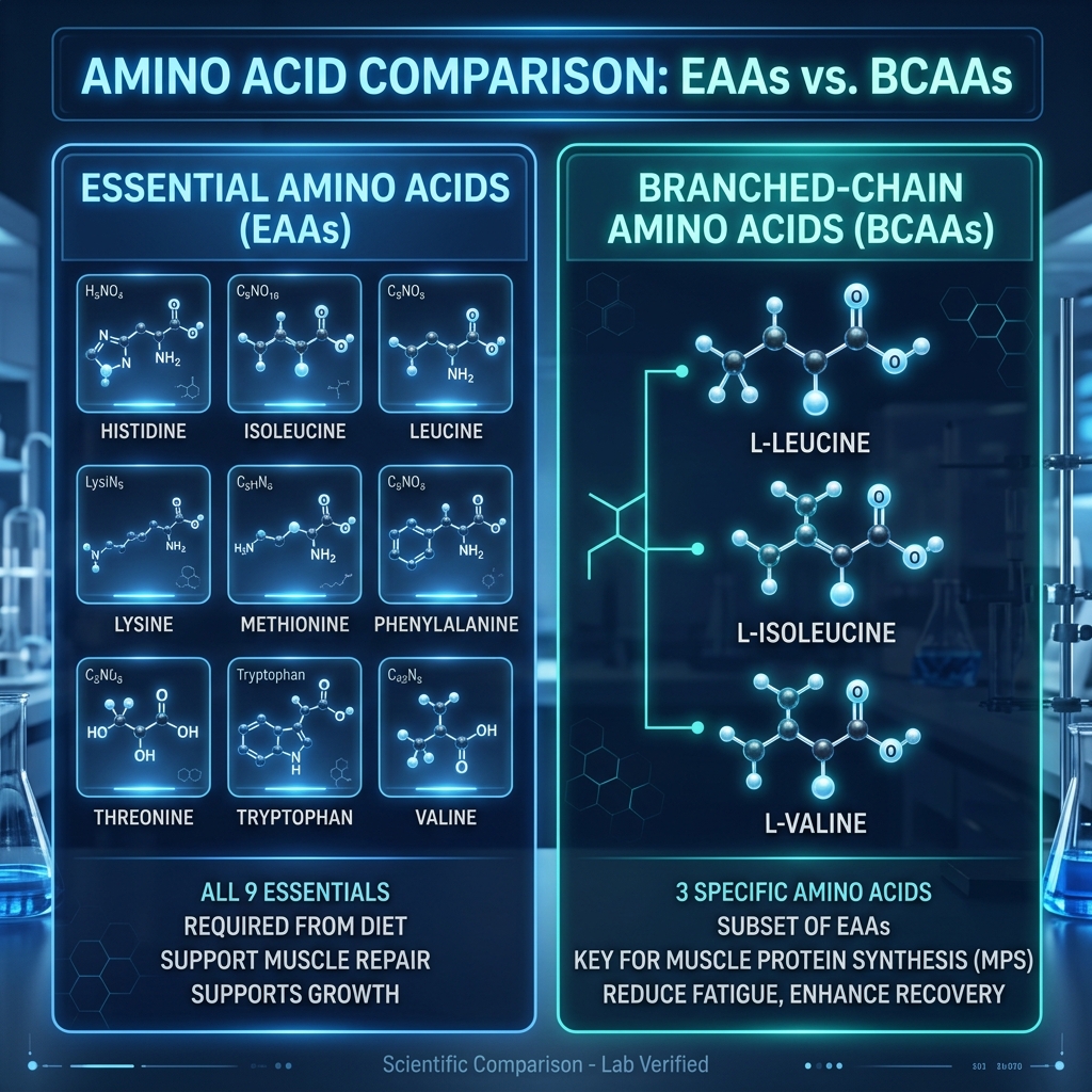 EAAs vs. BCAAs: Which Supplement is Actually Worth Your Money?