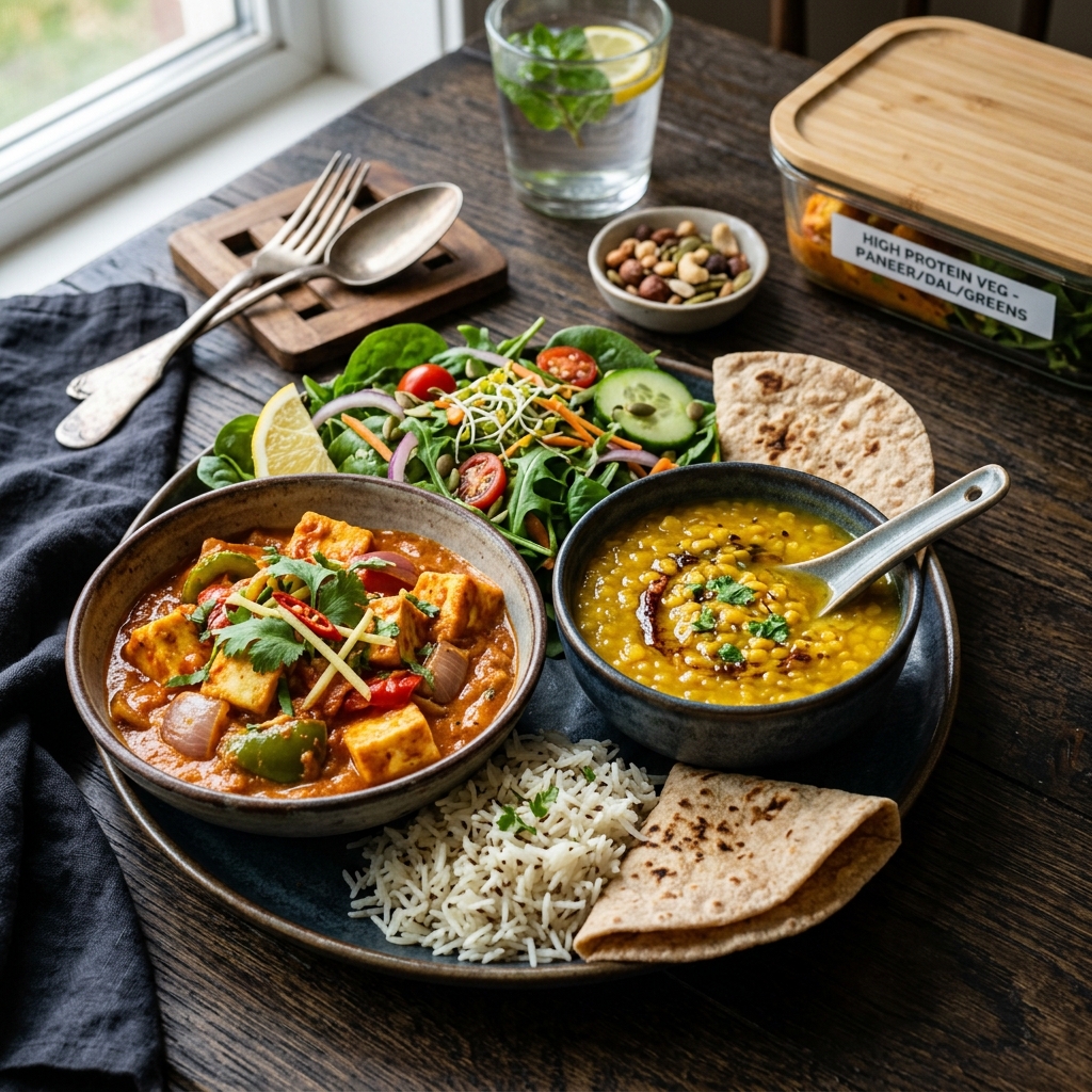 High-Protein Vegetarian Diet: Indian Inspired Fitness