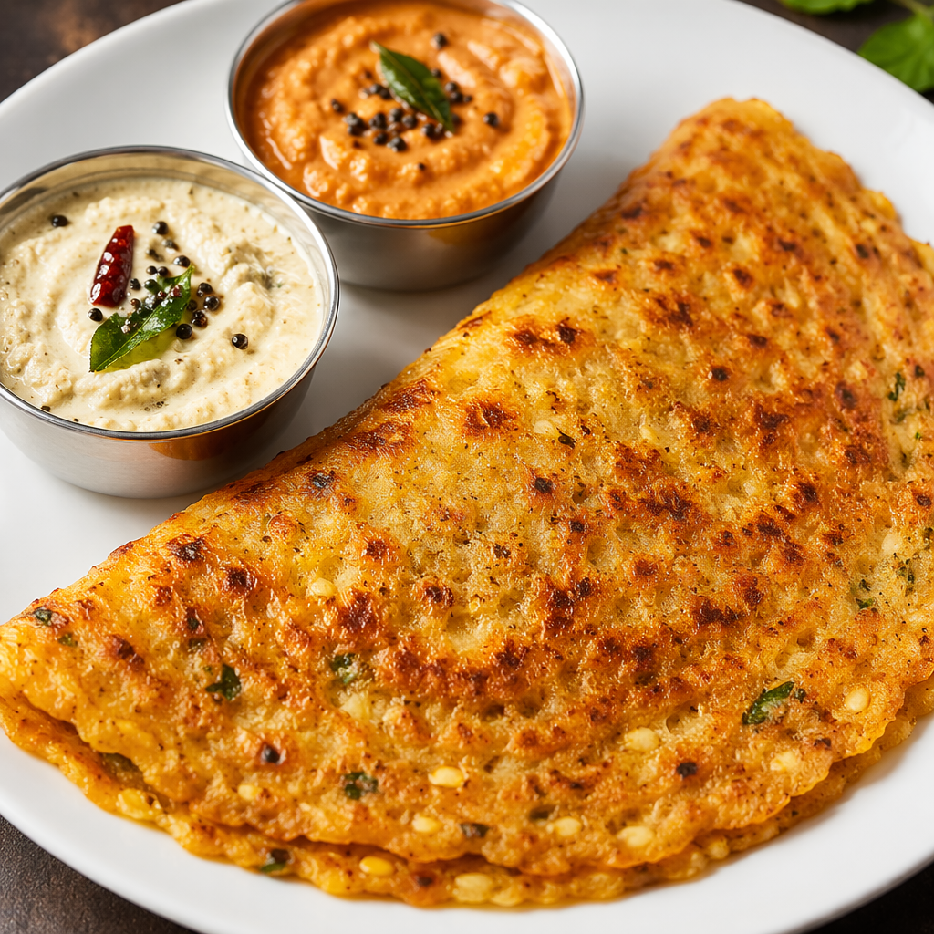 Adai Dosa (Multi-Dal Protein Dosa)
