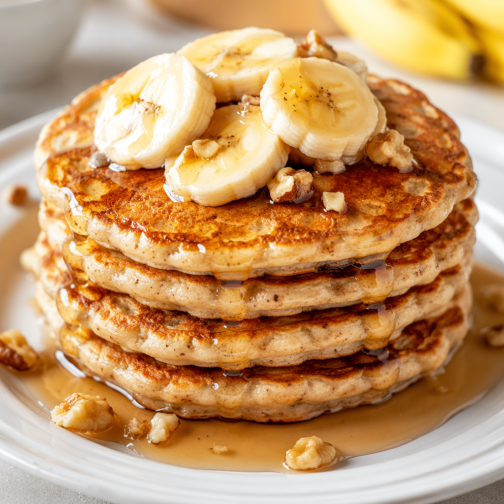 Banana Protein Pancakes