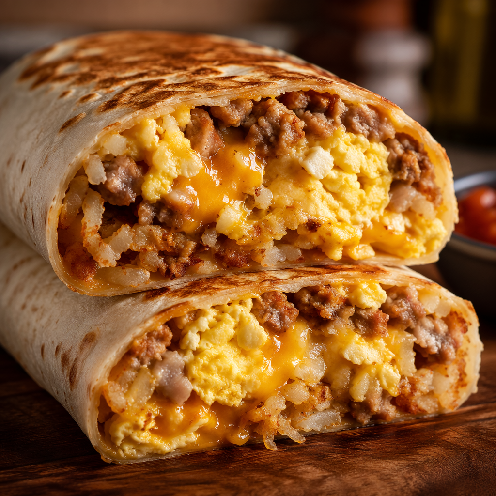 Mass Builder Breakfast Burrito