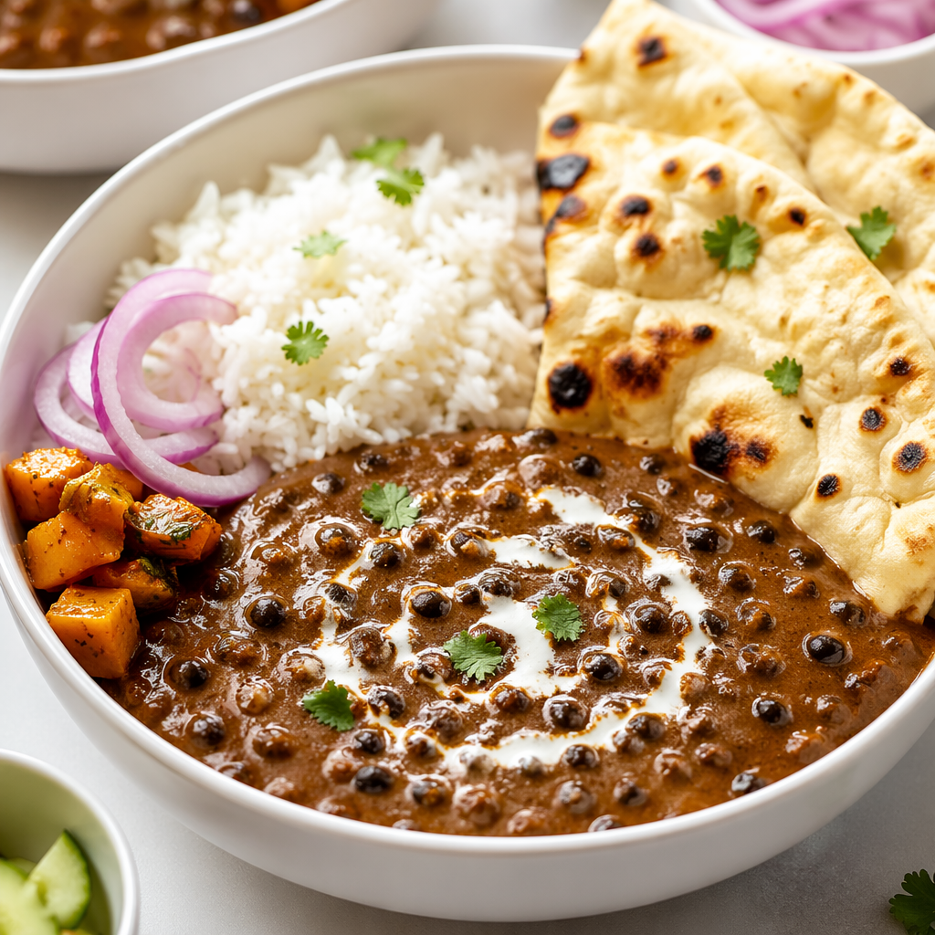 Dal Makhani Meal Prep Bowl