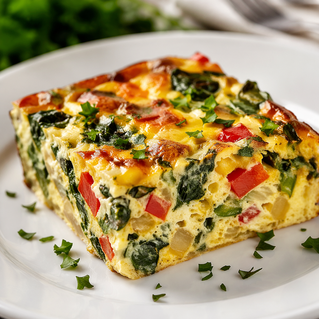 Baked Egg and Veggie Frittata