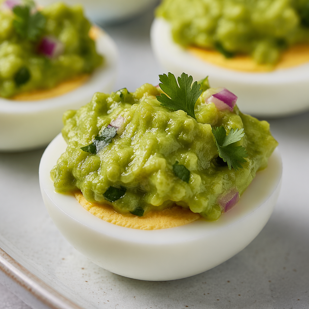 Protein Guac Eggs