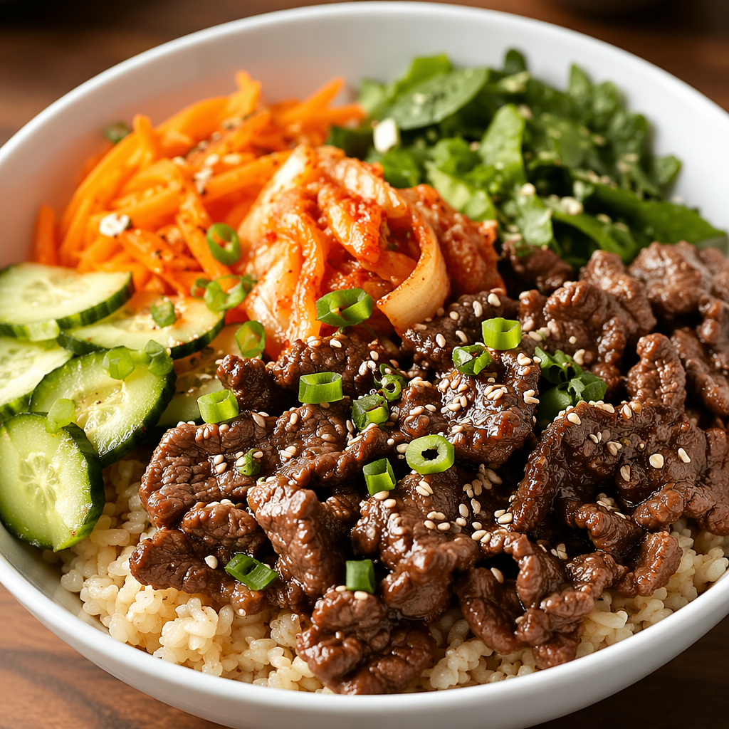 Lean Korean Beef Bowl