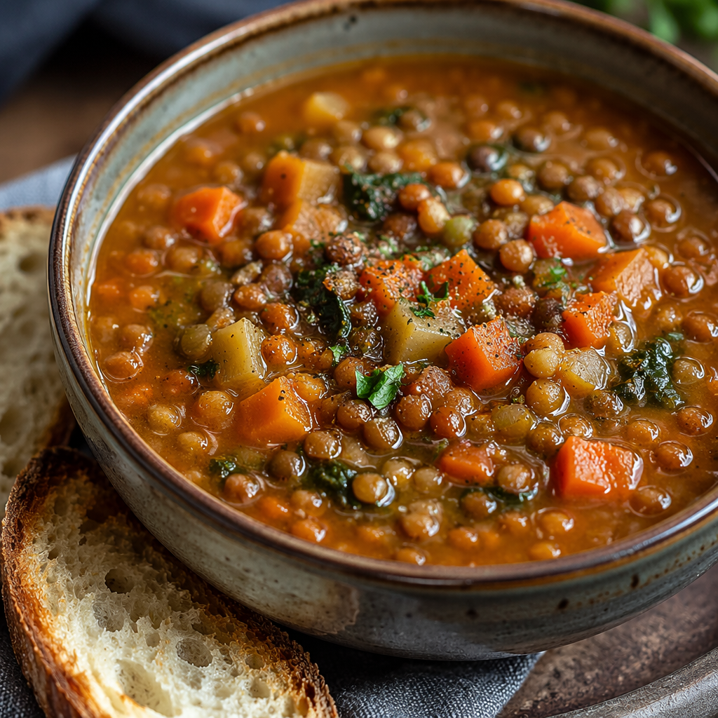 Thermos Lentil Soup