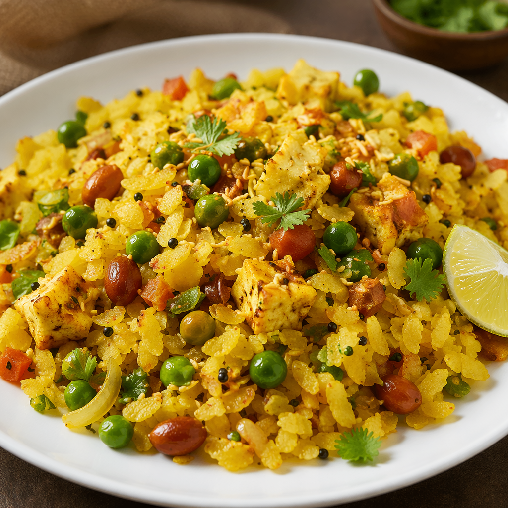 Protein-Packed Poha