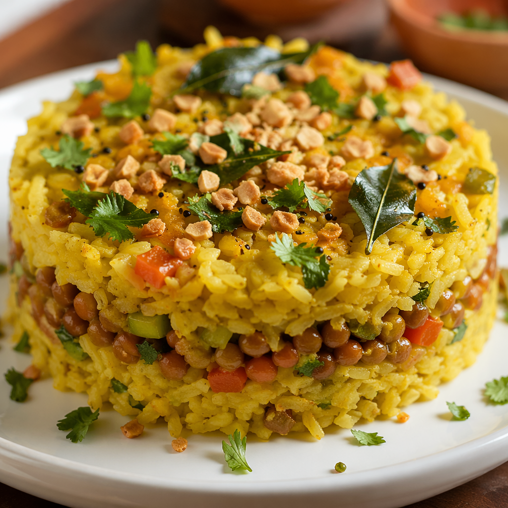 Protein-Layered Poha