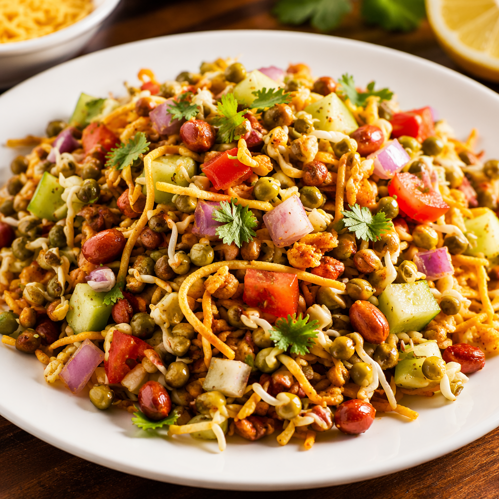 Protein Sprouts Bhel