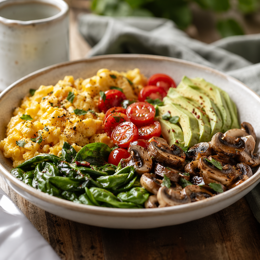 Balanced High Volume Fat Loss Breakfast