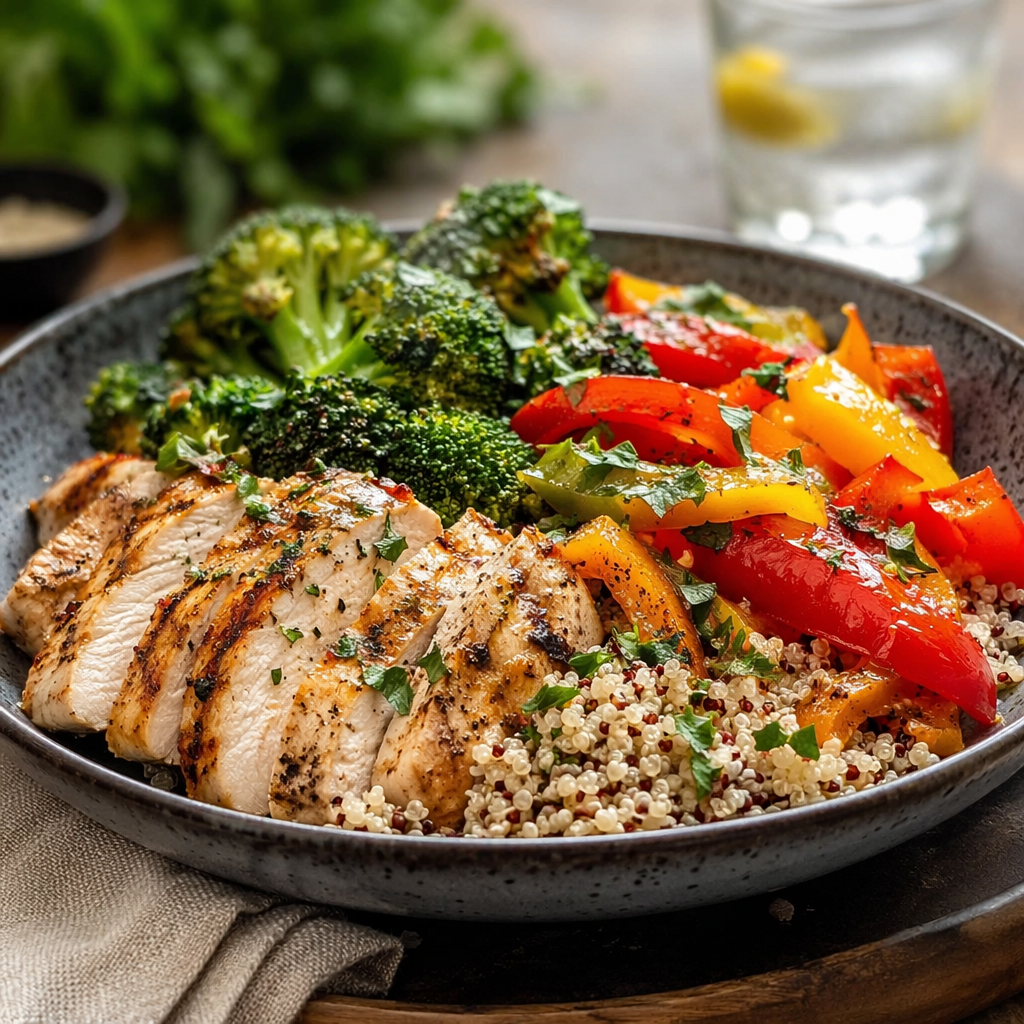 Balanced High Volume Fat Loss Dinner
