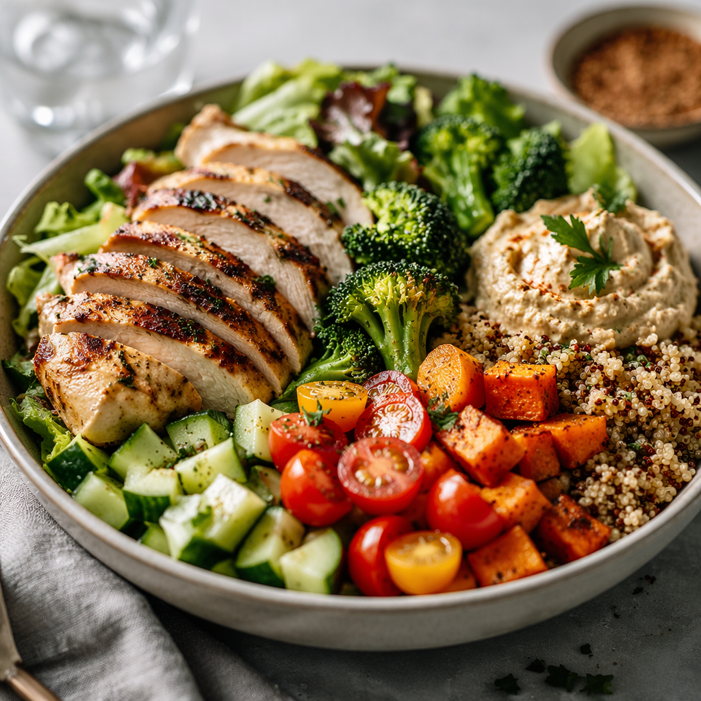 Balanced High Volume Fat Loss Lunch