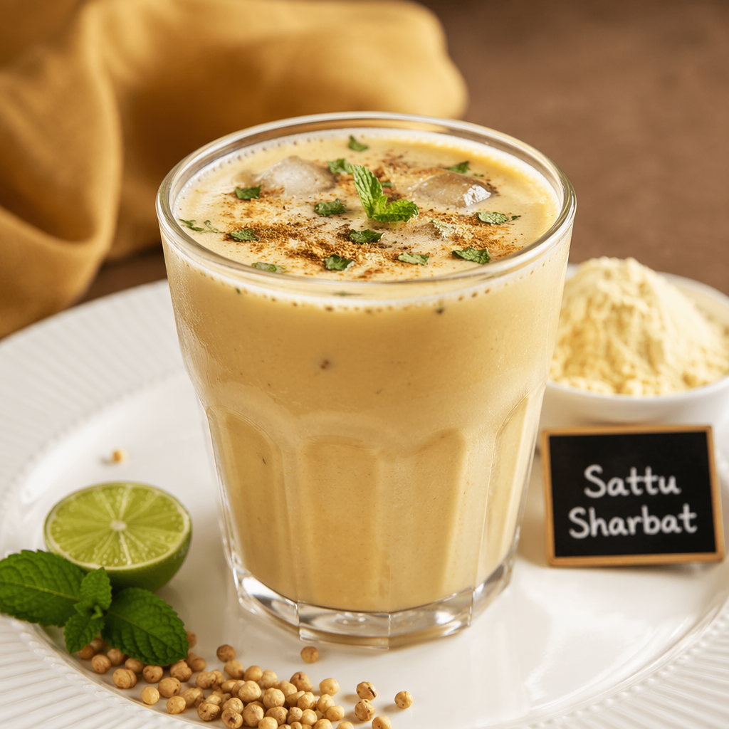 Sattu Sharbat (Desi Protein Shake)