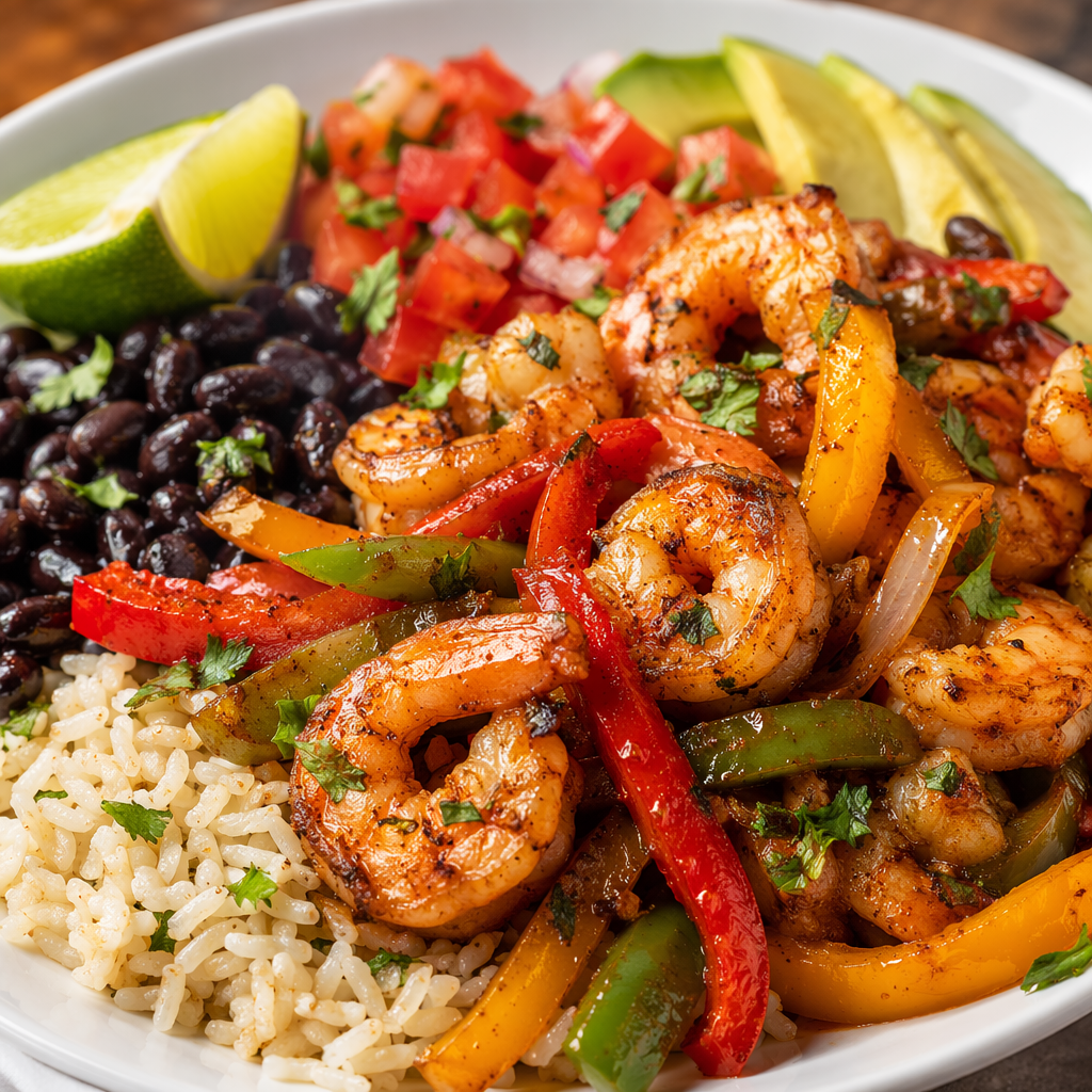 Shrimp Fajita Bowl