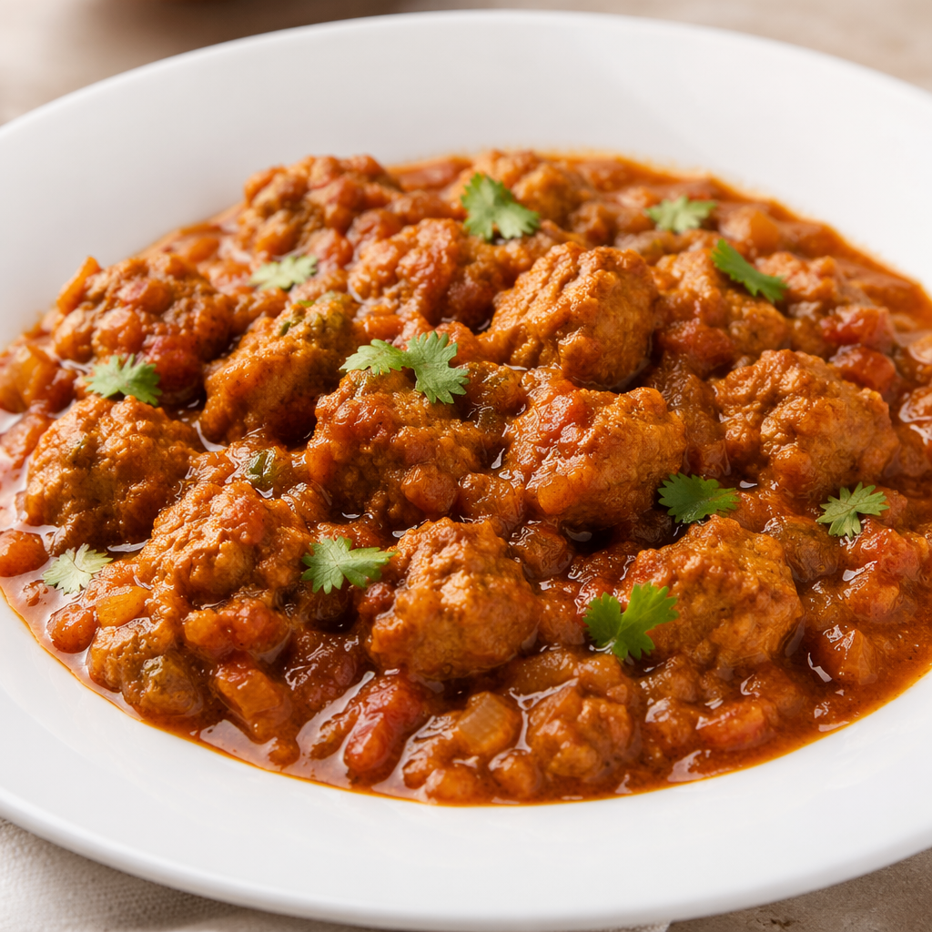 Soya Chunks Masala Curry