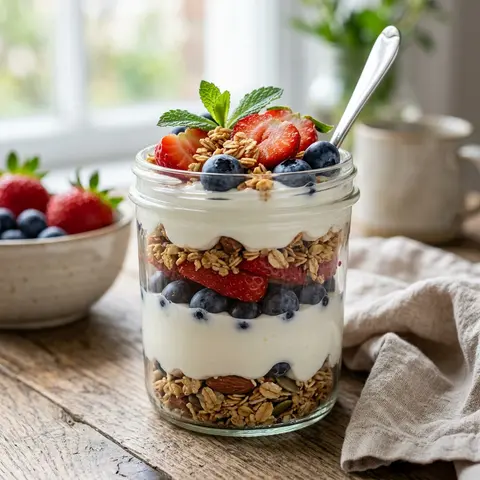 Protein Greek Yogurt Parfait