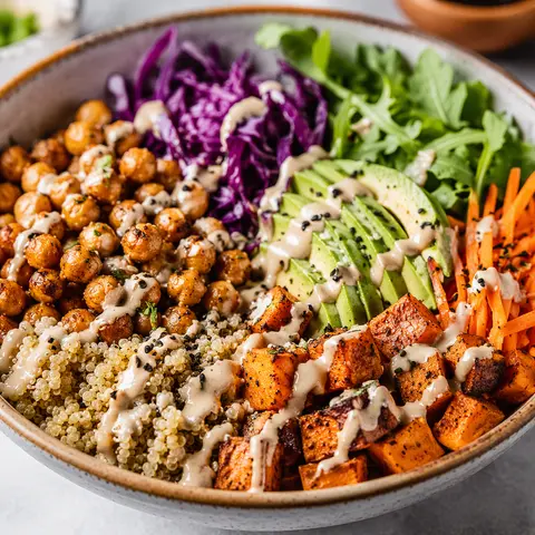 Quinoa & Chickpea Buddha Bowl