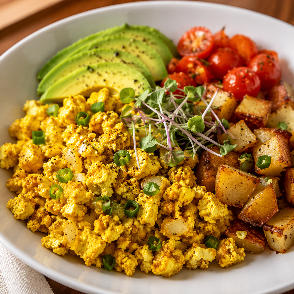 Tofu Scramble Breakfast Bowl