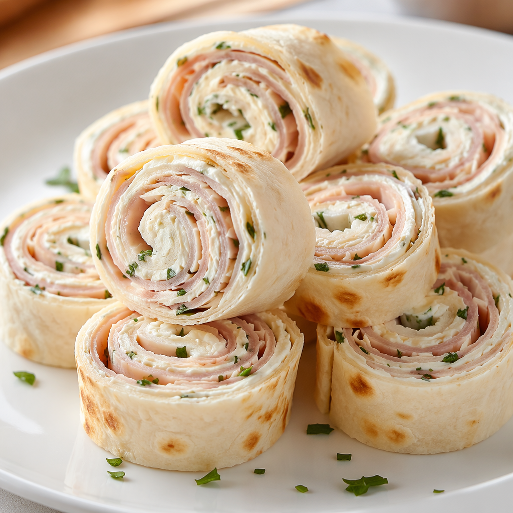 Turkey & Cream Cheese Roll-Ups